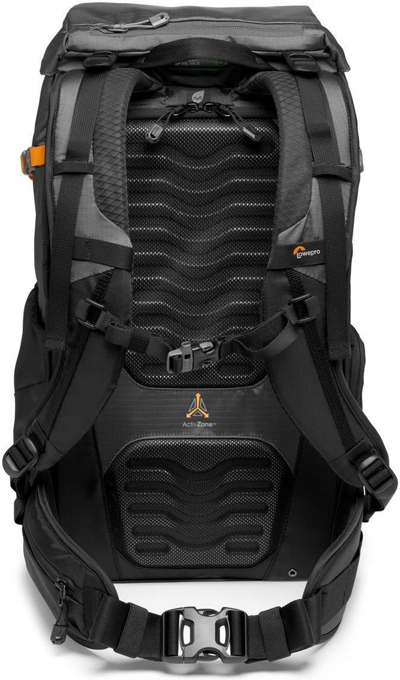 Alt view image 9 of 11 - Lowepro PhotoSport BP 24L AW III, Hiking Camera Backpack , with Side Access, with Removable Camera Insert, with Accessory Strap System, Grey, for Mirrorless compatible with Sony 7