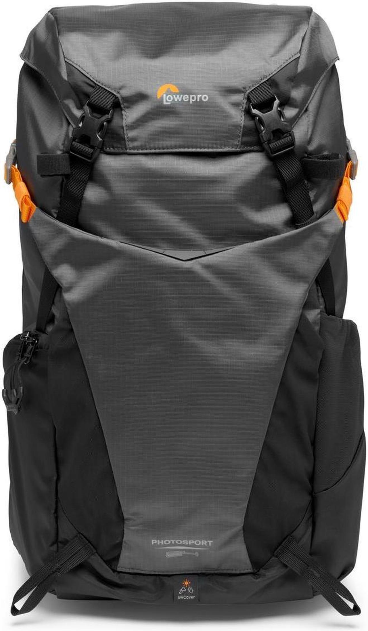 Alt view image 10 of 11 - Lowepro PhotoSport BP 24L AW III, Hiking Camera Backpack , with Side Access, with Removable Camera Insert, with Accessory Strap System, Grey, for Mirrorless compatible with Sony 7