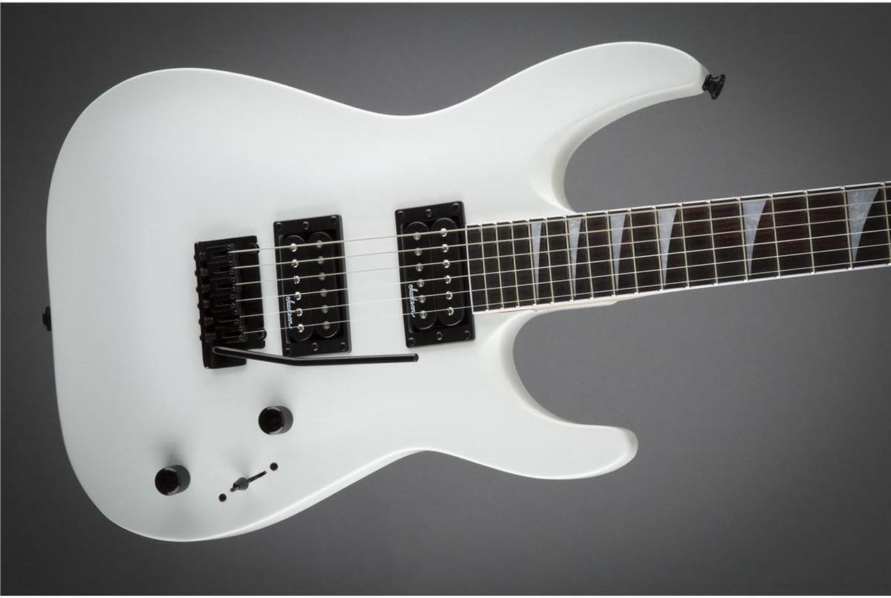 Alt view image 8 of 13 - Jackson Dinky JS22 DKA Arch Top Natural Electric Guitar Snow White