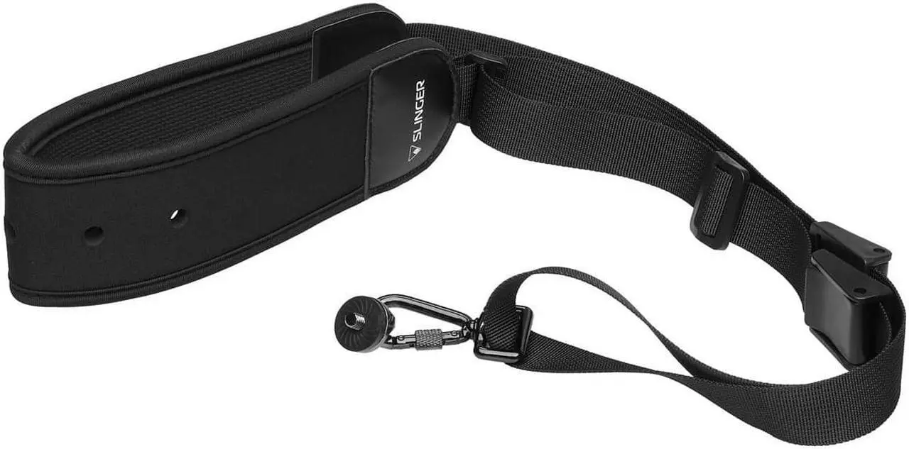 Main image of Slinger Padded Rapid Sling Camera Strap with Quick Release Clip #SLRCS-WQR