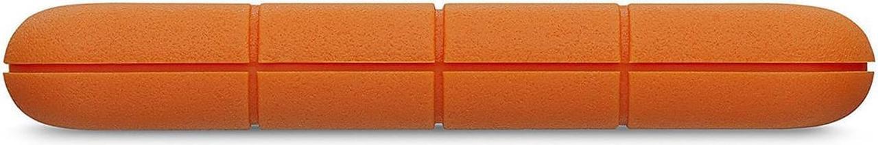Alt view image 7 of 8 - LaCie 2TB Rugged USB 3.0 Type-C Portable External Hard Drive HHD (STFR2000800) with Slinger Hard Drive Case, Includes 1 Month Adobe CC