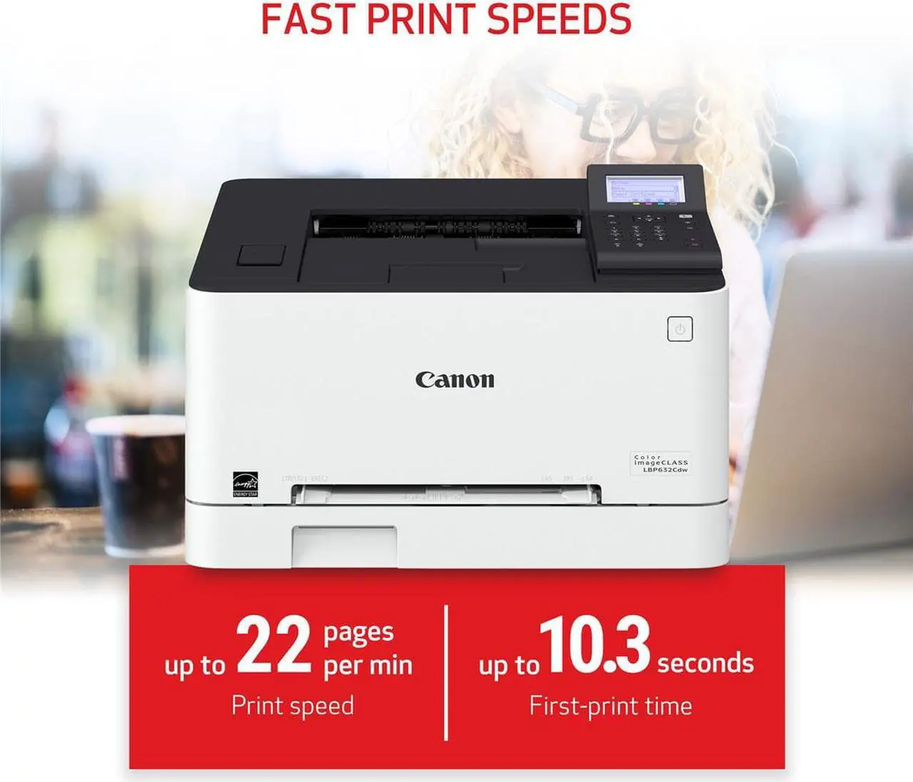 Alt view image 6 of 11 - Canon imageCLASS LBP632Cdw Desktop Wireless Laser Printer Color 5159C003