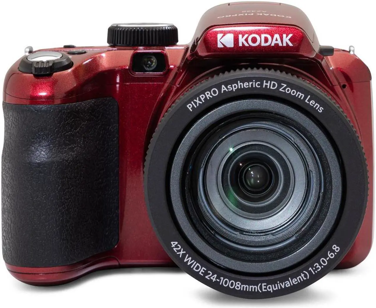 Alt view image 10 of 15 - Kodak PIXPRO AZ425 Astro Zoom 20MP Digital Camera with 42x Optical Zoom (Red)