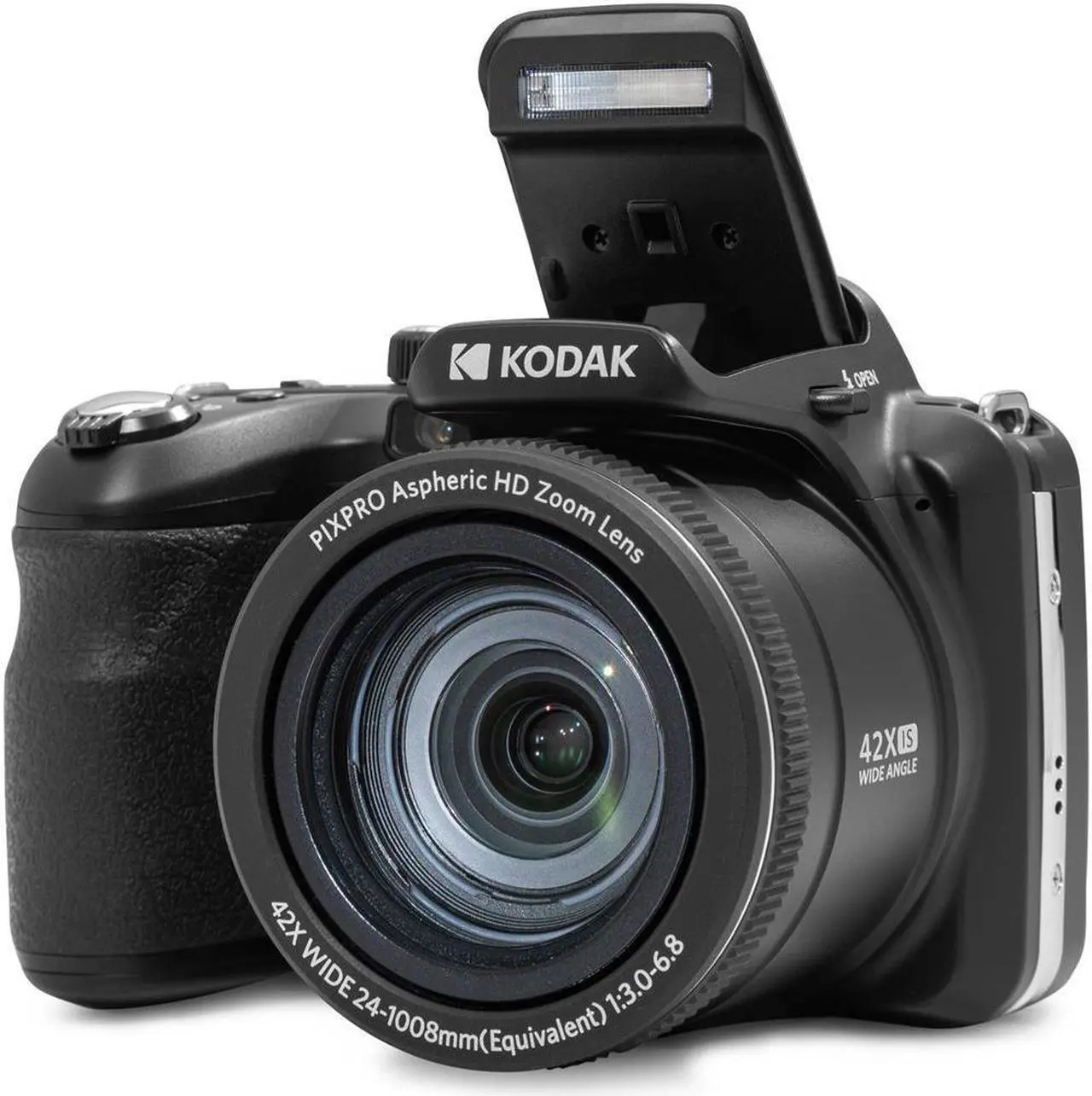 Alt view image 12 of 15 - Kodak PIXPRO AZ425 Astro Zoom 20MP Digital Camera with 42x Optical Zoom (Black)