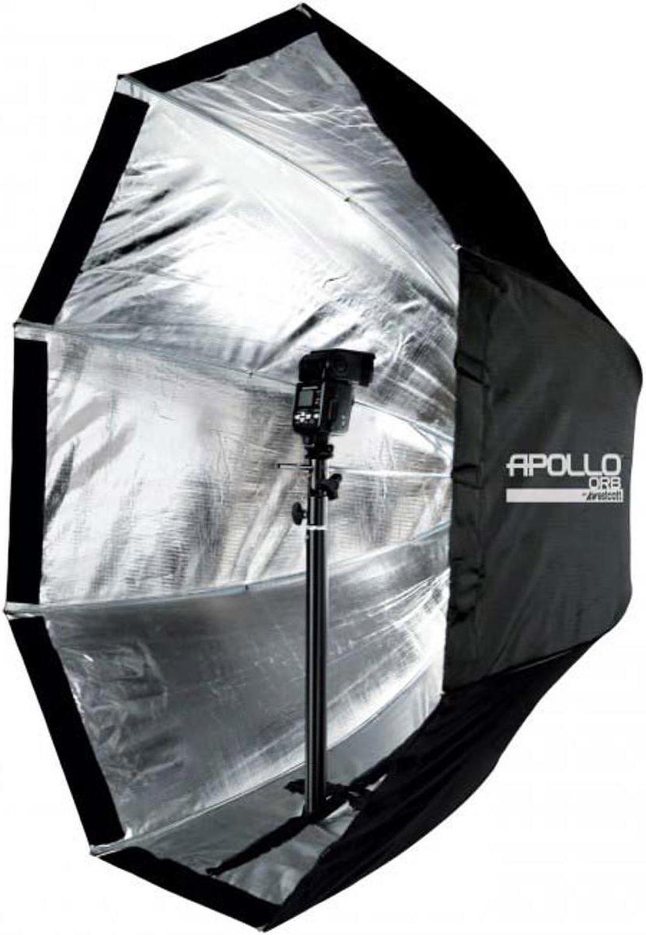 Alt view image 6 of 7 - Westcott 2340 43" Apollo Orb Speedlite Kit Fiberglass Frame w/Light Stand 7.2'