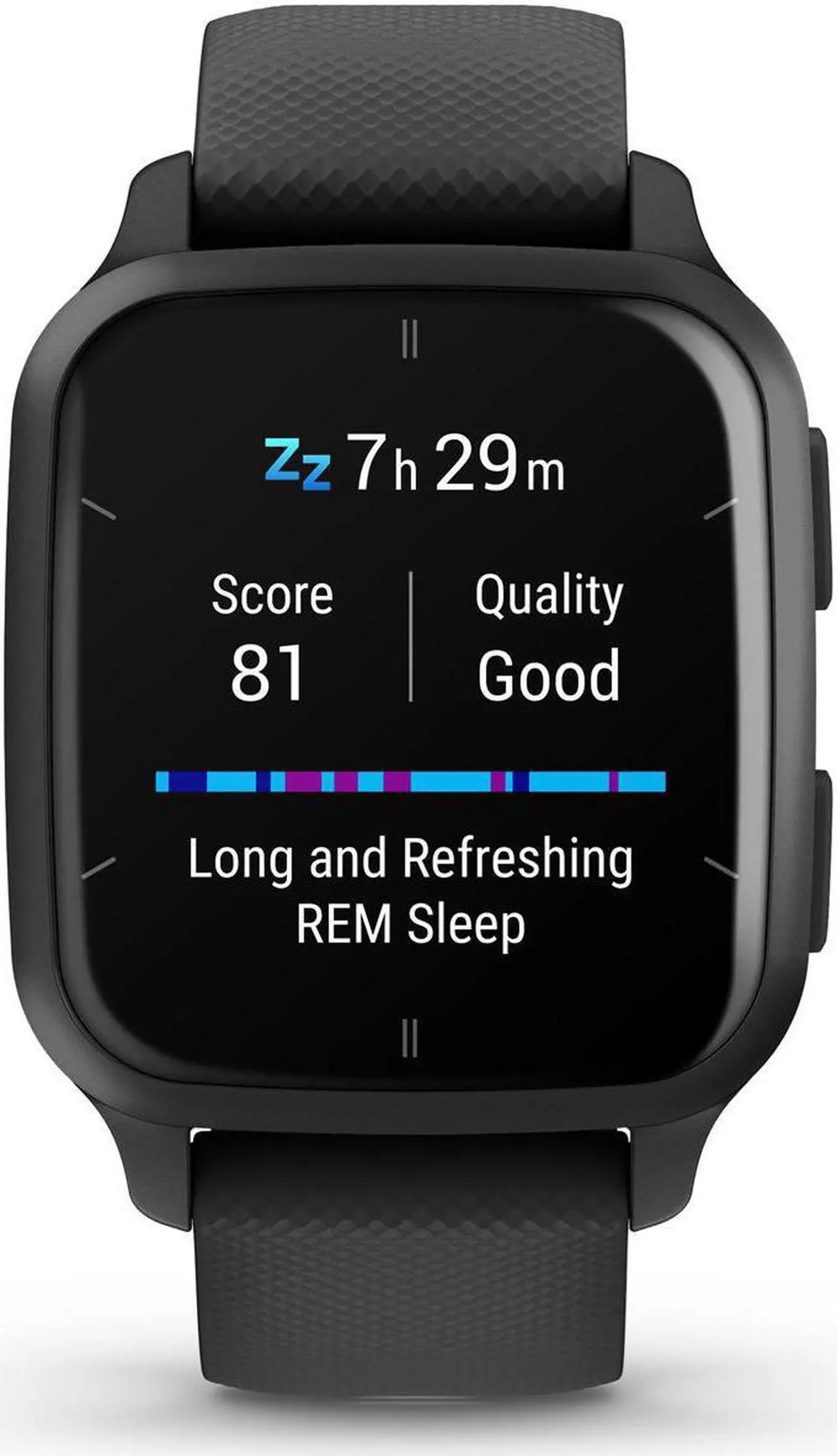 Alt view image 5 of 15 - Garmin Venu® Sq 2 - Music Edition, GPS Smartwatch, Slate and Black, 40 mm