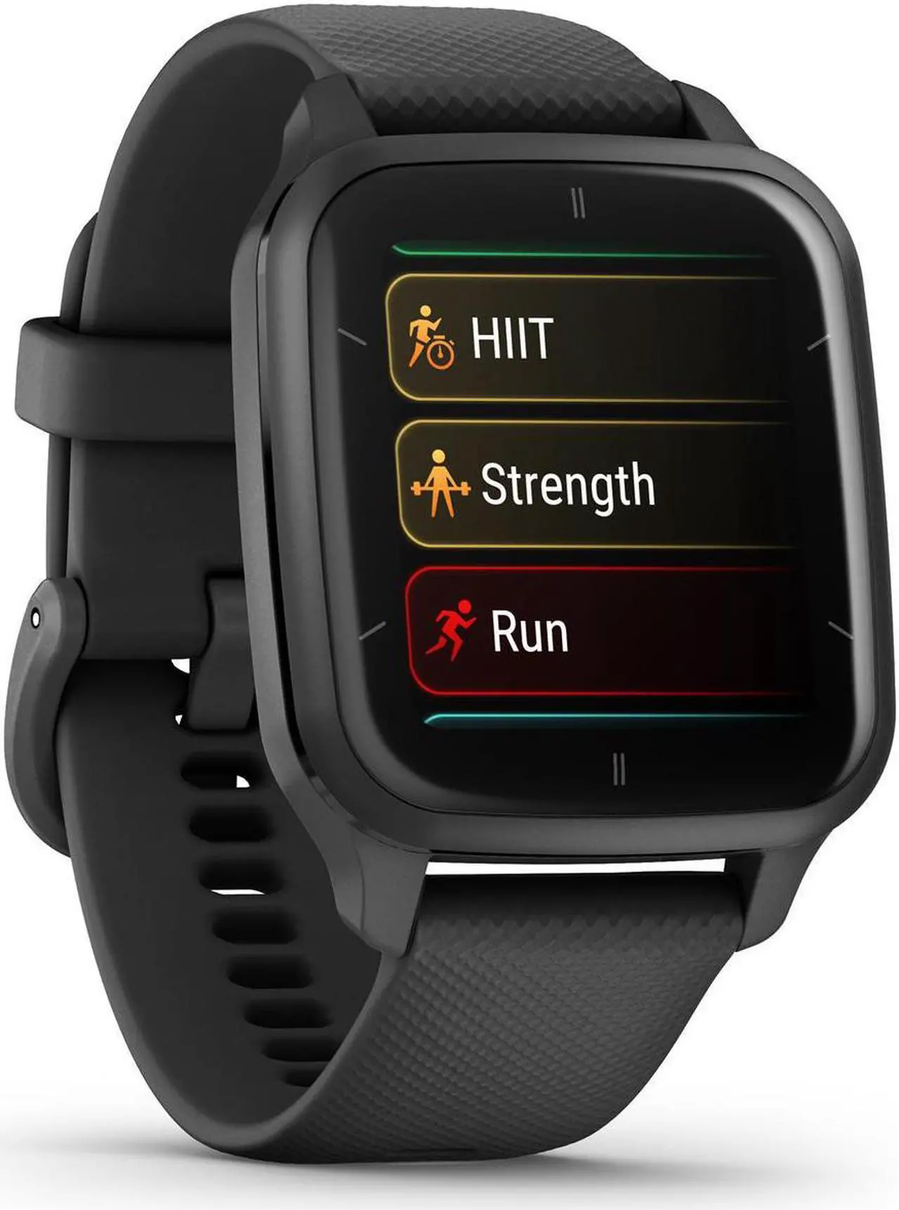 Alt view image 4 of 15 - Garmin Venu® Sq 2 - Music Edition, GPS Smartwatch, Slate and Black, 40 mm