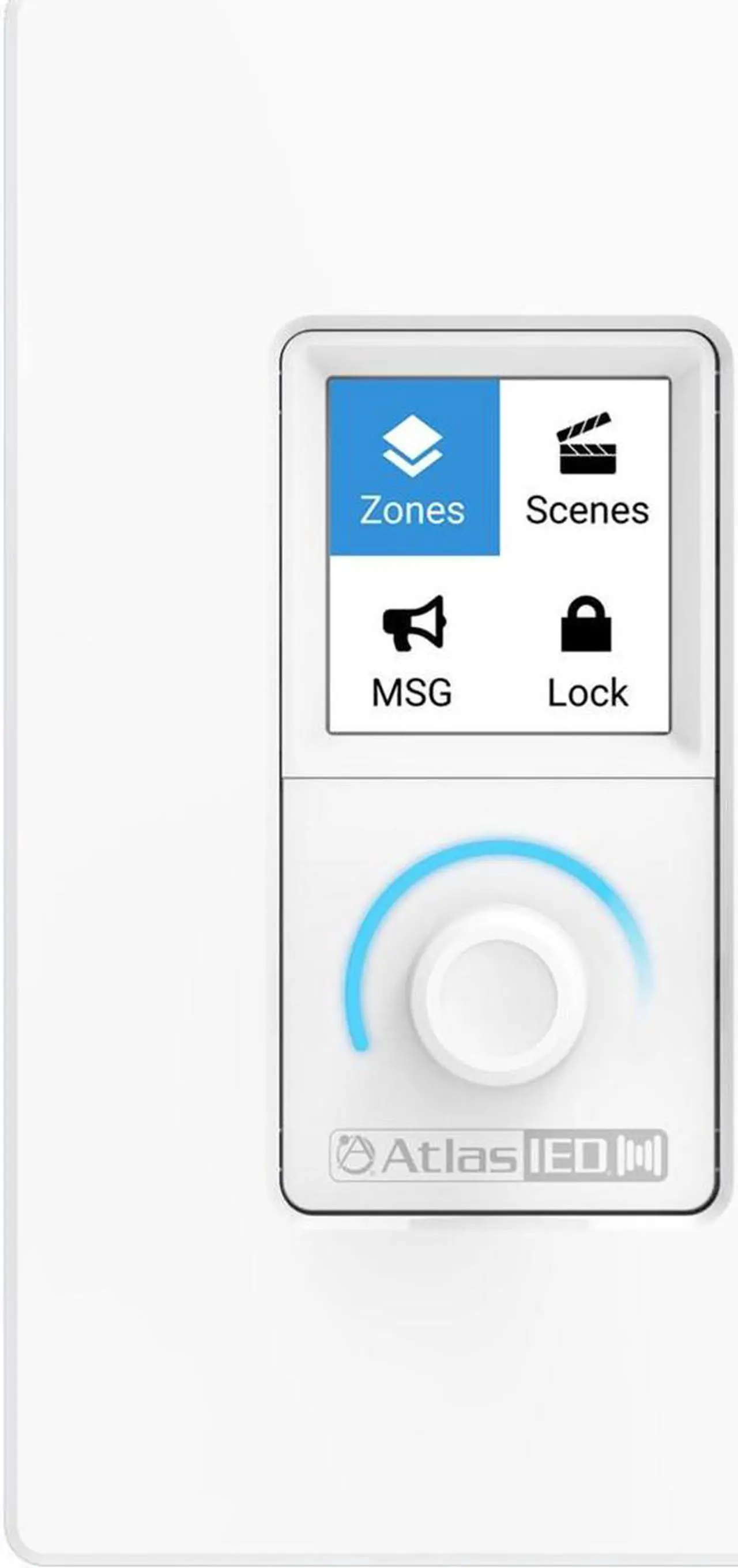 Alt view image 3 of 5 - Atlas Sound Atmosphere C-ZSV Zone, Source and Volume Wall Controller