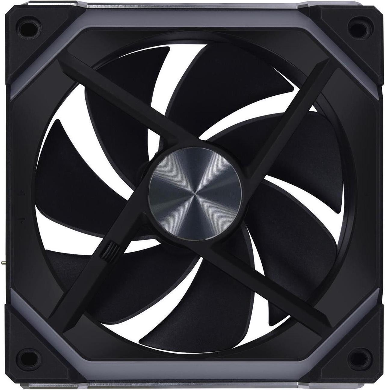 Alt view image 15 of 15 - Lian Li UNI Fan SL120 V2 RGB Black 3x 12cm Fan Pack with Controller - UF-SL120V2-3B
