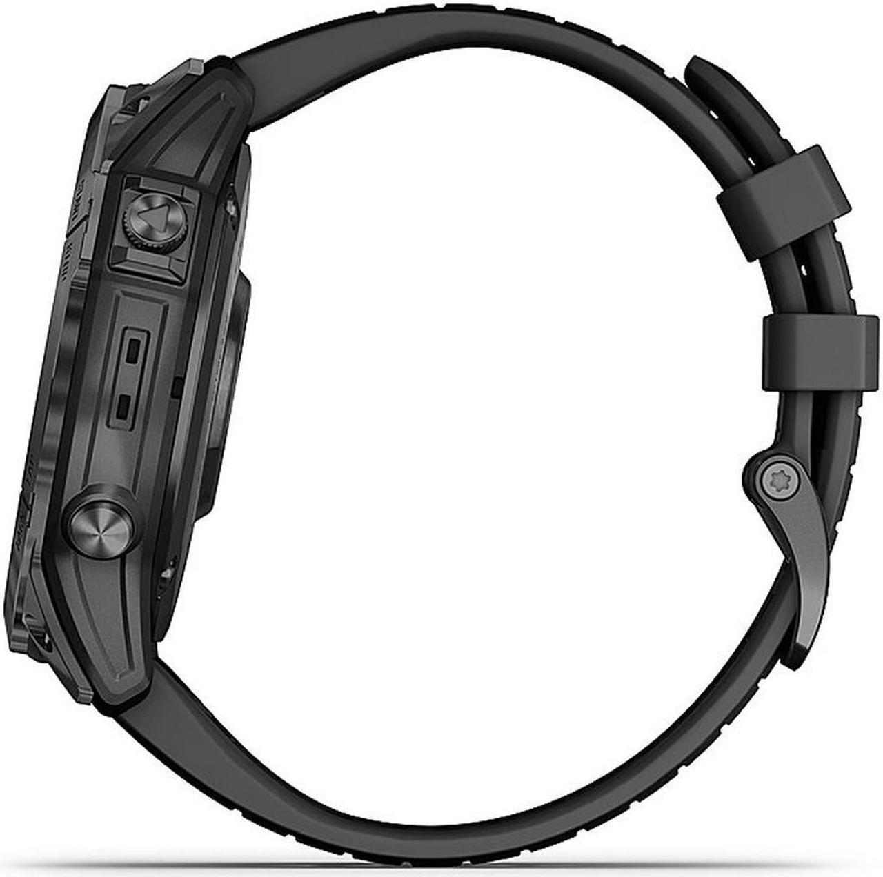 Alt view image 3 of 4 - Garmin epix Pro (Gen 2) – Standard Edition, Slate Gray with Black Band, 51mm | Smart Watch 010-02804-20