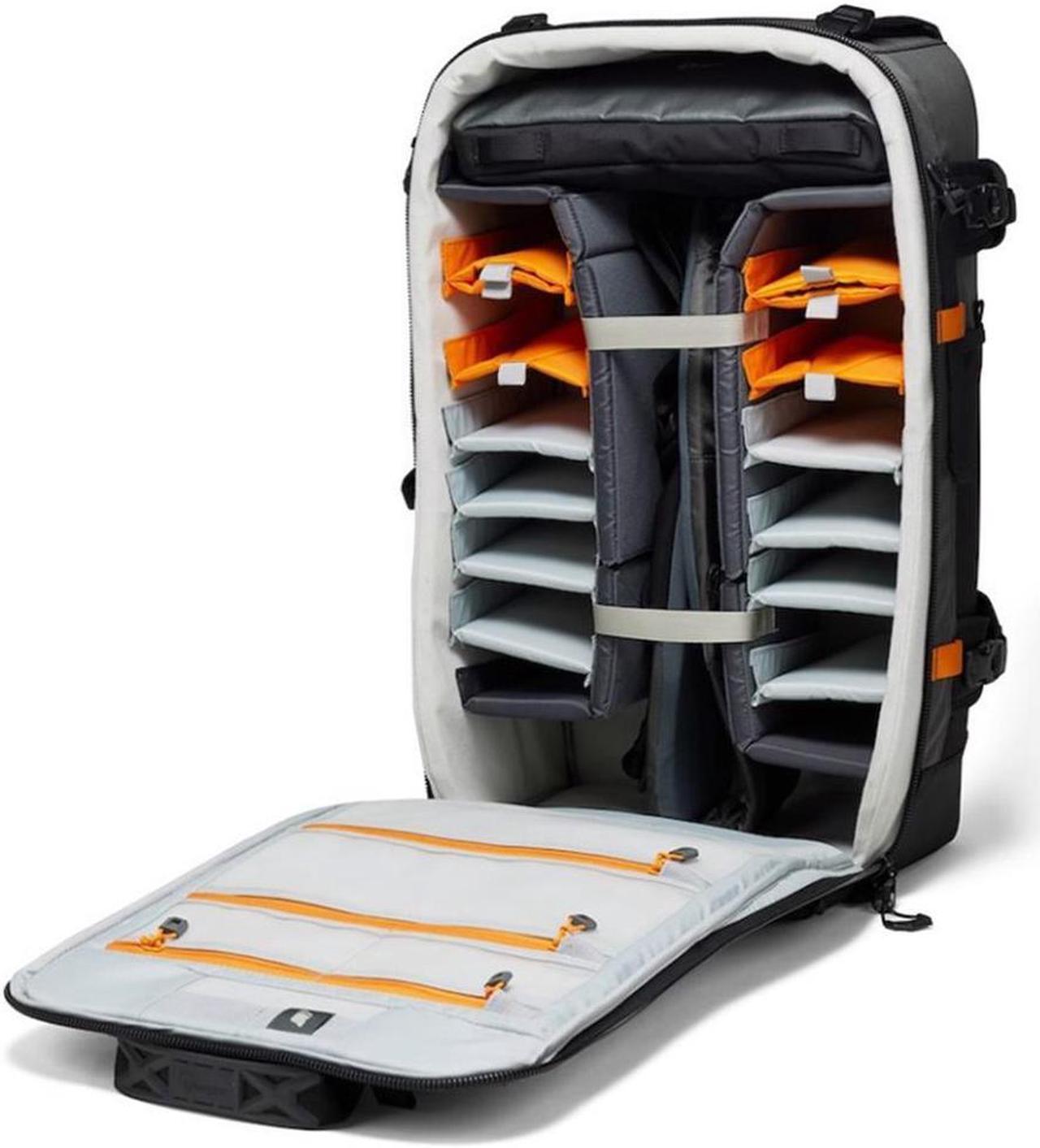 Alt view image 4 of 7 - Lowepro Pro Trekker BP 650 AW II 43L Camera Backpack, Gray #LP37481