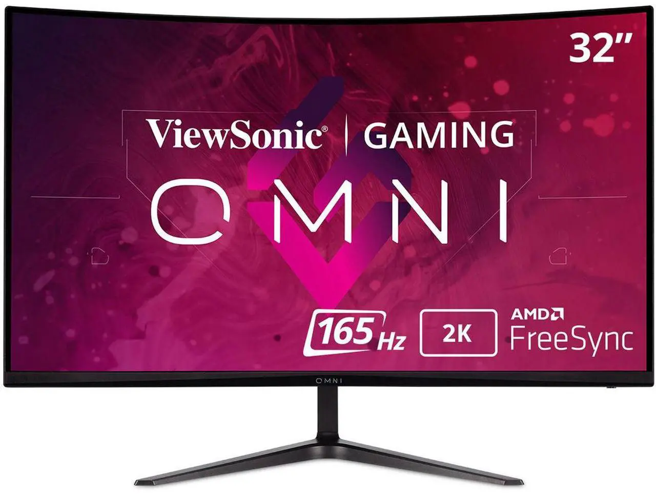 Alt view image 10 of 16 - ViewSonic VX3218C-2K 32 Inch Curved 1440p 1ms 165Hz Gaming Monitor with AMD FreeSync Premium, Eye Care, HDMI and Display Port