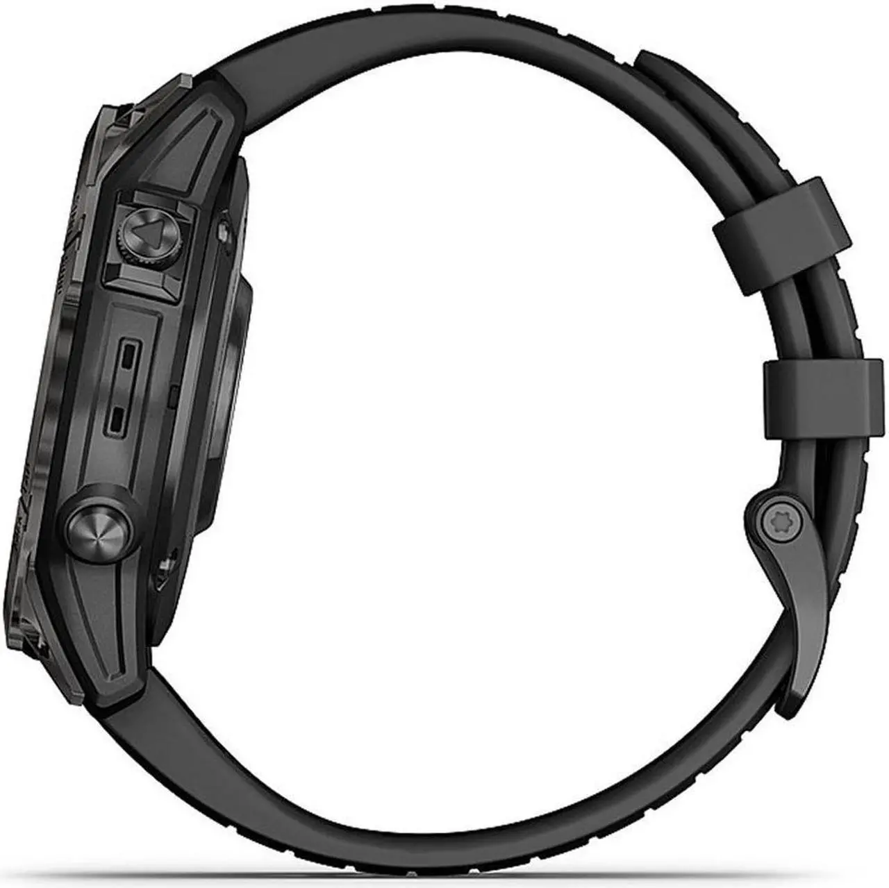 Alt view image 13 of 17 - Garmin fenix 7 Pro – Sapphire Solar Edition, Carbon Gray DLC Titanium with Black Band | Solar Charging GPS Smart Watch 010-02777-10