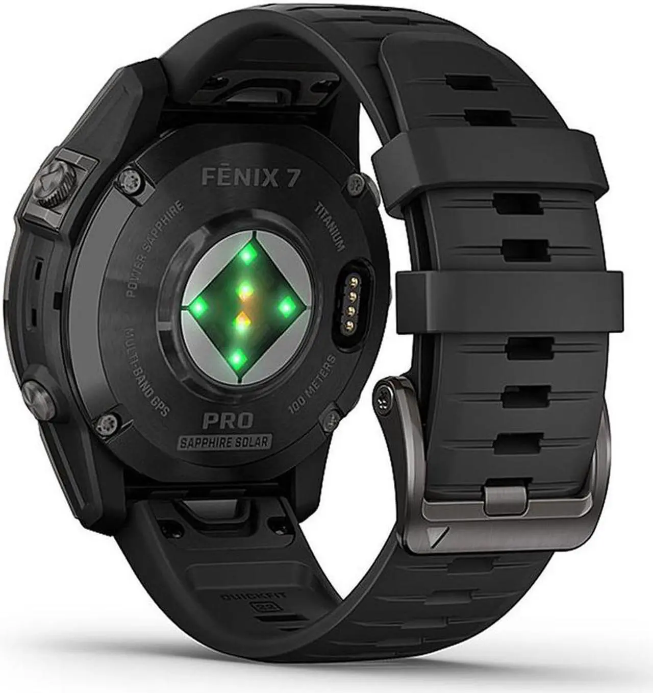 Alt view image 14 of 17 - Garmin fenix 7 Pro – Sapphire Solar Edition, Carbon Gray DLC Titanium with Black Band | Solar Charging GPS Smart Watch 010-02777-10