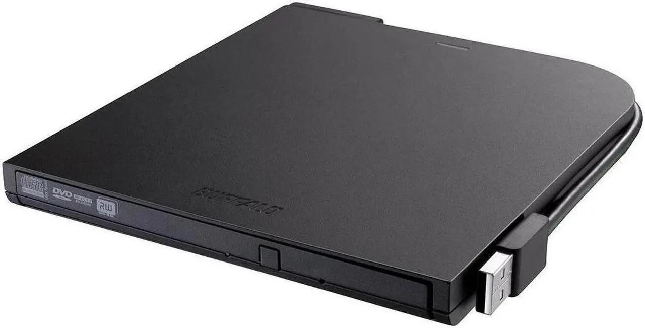 Alt view image 10 of 14 - Buffalo  DVSM-PT58U2VB  Portable USB 2.0 DVD Writer