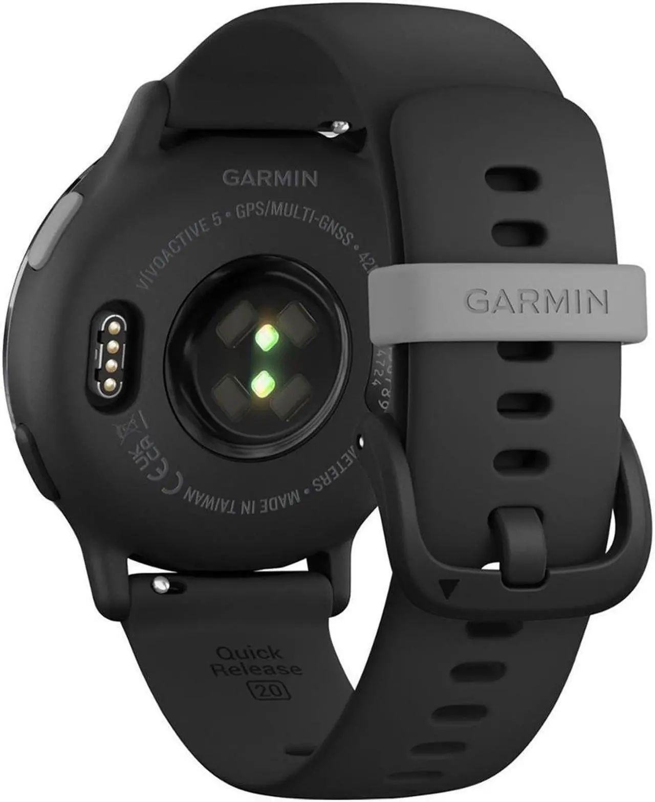 Alt view image 16 of 20 - Garmin vivoactive 5 SPORTS & FITNESS Slate Aluminum Bezel with Black Case and Silicone Band Smartwatch 010-02862-10 - Slate
