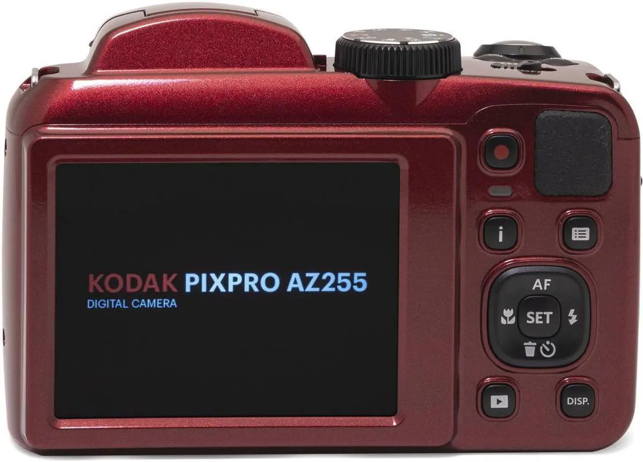 Alt view image 13 of 15 - Kodak PIXPRO AZ255 Astro Zoom 16MP Digital Camera (Red)