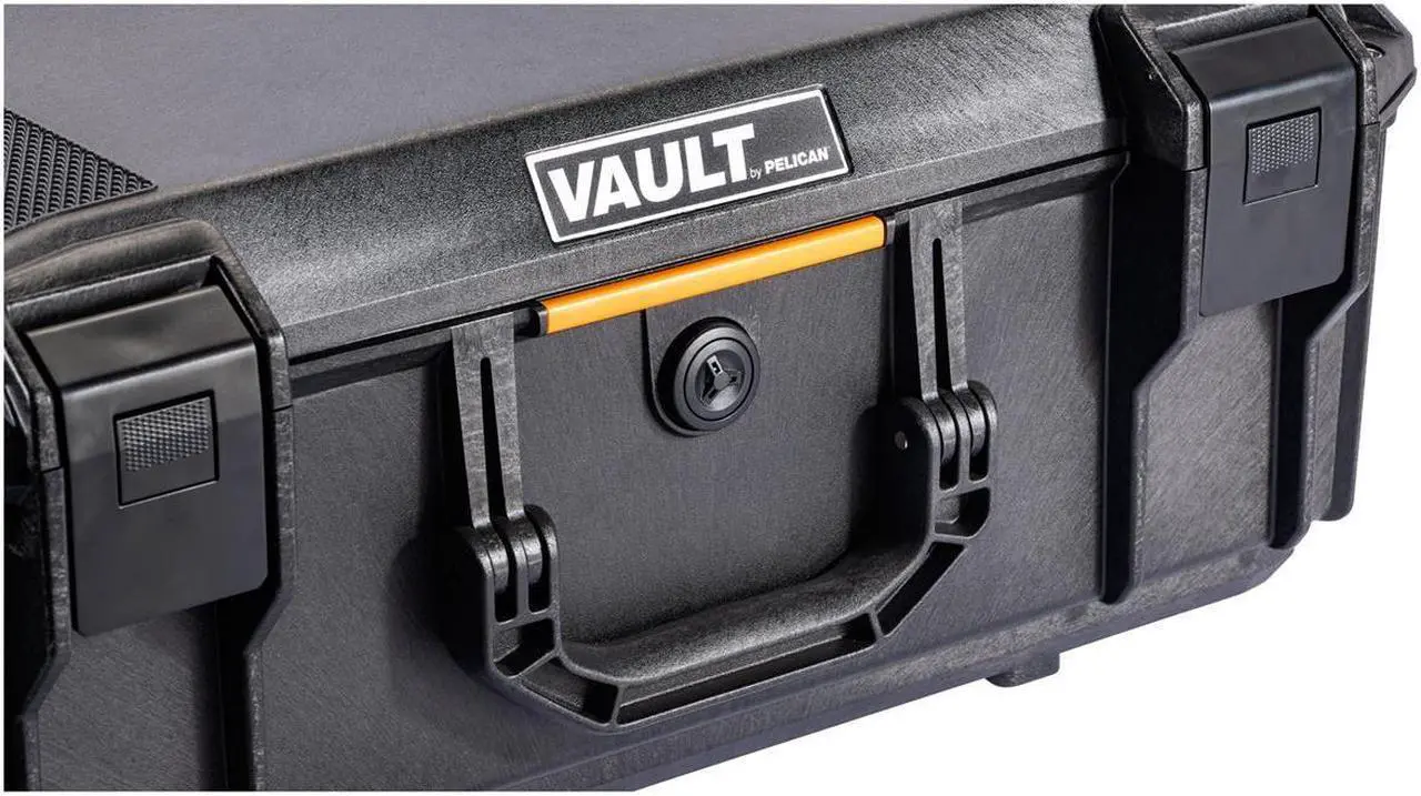 Alt view image 5 of 8 - Pelican V525 Vault Rolling Case with Padded Dividers, Black #VCV525-0040-BLK