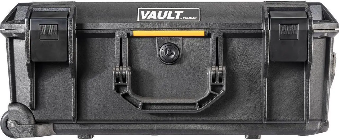 Alt view image 6 of 8 - Pelican V525 Vault Rolling Case with Padded Dividers, Black #VCV525-0040-BLK