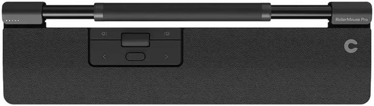 Alt view image 2 of 14 - Contour Design Wireless RollerMouse Pro with Vegan Leather Wrist Rest