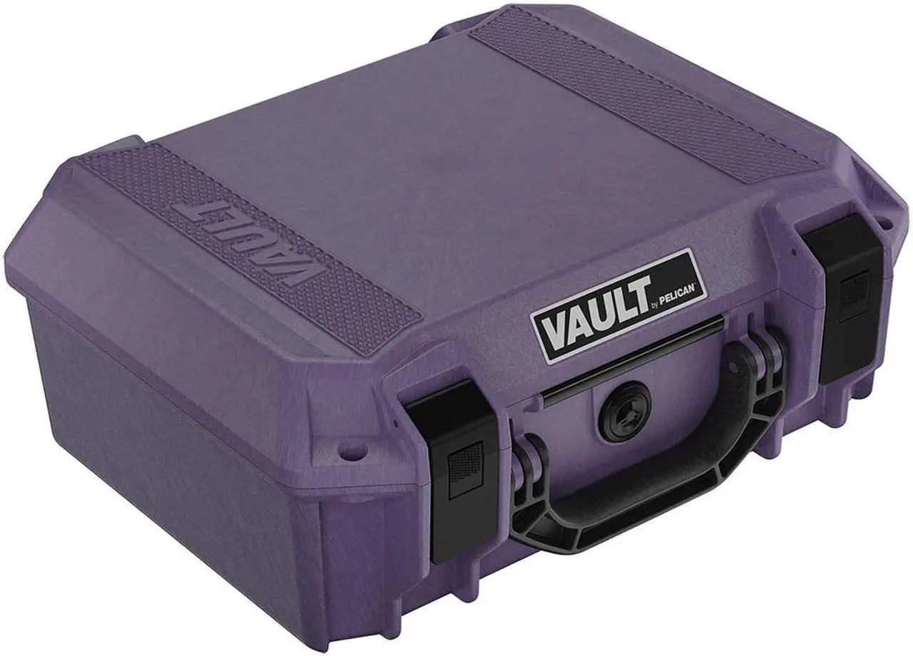 Alt view image 2 of 5 - Pelican Pelican V200C Vault Equipment Case with Foam, Dusk Blue #VCV200-0000-DSK