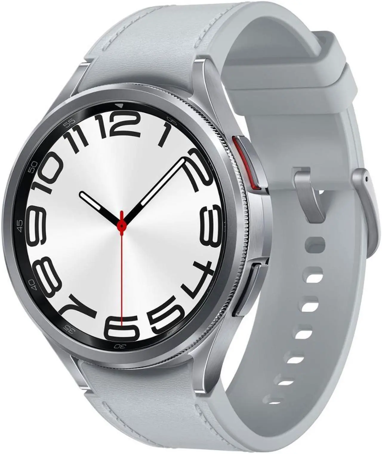 Alt view image 3 of 13 - SAMSUNG Galaxy Watch 6 Classic 47mm LTE Smartwatch w/ Rotating Bezel, Fitness Tracker, Personalized HR Zones, Advanced Sleep Coaching, Heart Monitor, BIA Sensor, US Version, Silver