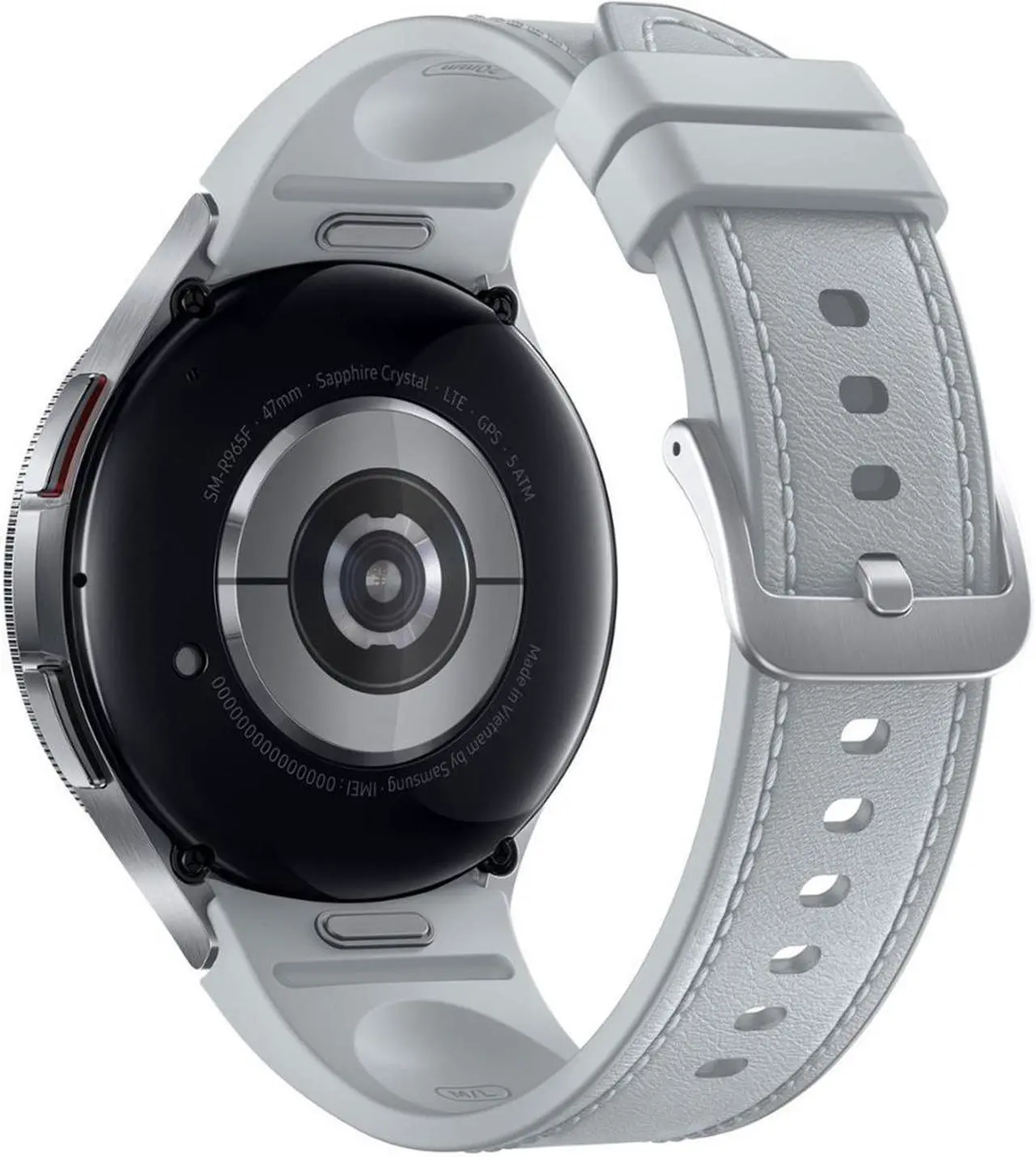Alt view image 5 of 13 - SAMSUNG Galaxy Watch 6 Classic 47mm LTE Smartwatch w/ Rotating Bezel, Fitness Tracker, Personalized HR Zones, Advanced Sleep Coaching, Heart Monitor, BIA Sensor, US Version, Silver