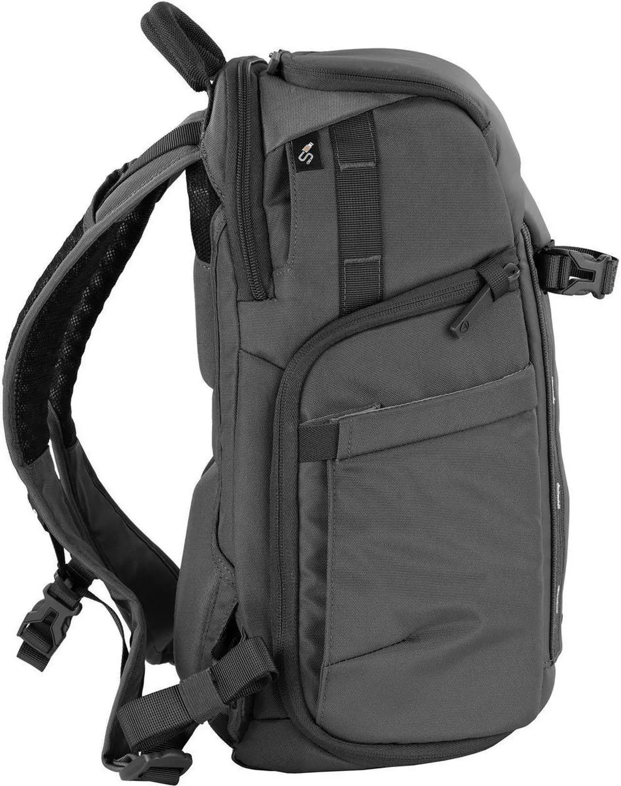 Alt view image 5 of 7 - Vanguard VEO Adaptor S41 12L Camera Backpack, Gray #VEO ADAPTOR S41 GY