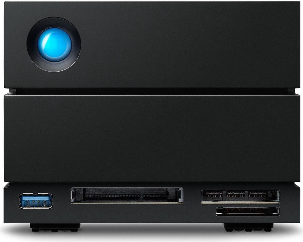 Main image of LaCie 2big Dock Thunderbolt 3 v2 48TB HDD RAID Array with Data Recovery Services