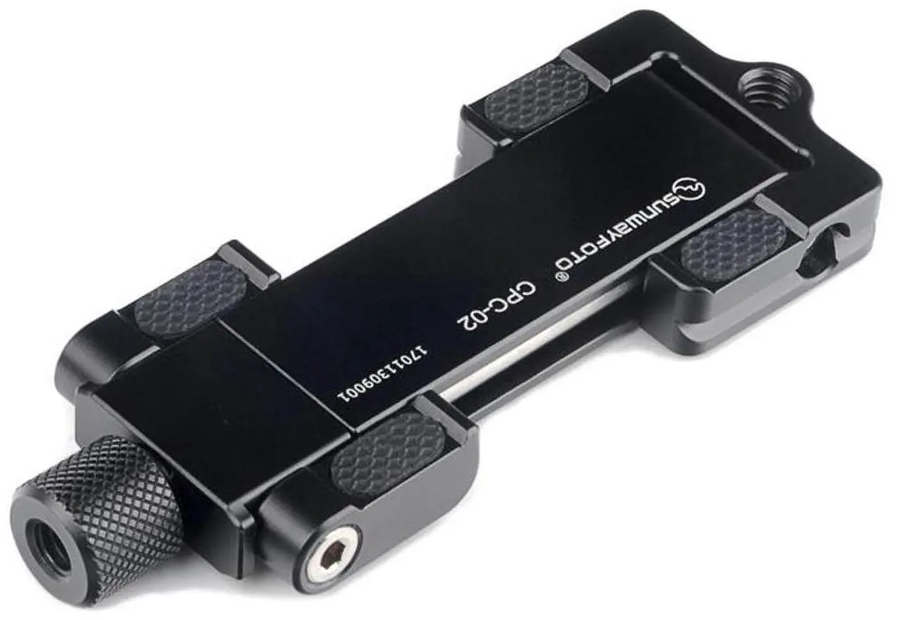 Main image of SunwayFoto CPC-02 Mobile Phone Clamp with Tripod Mount and Arca Dovetail