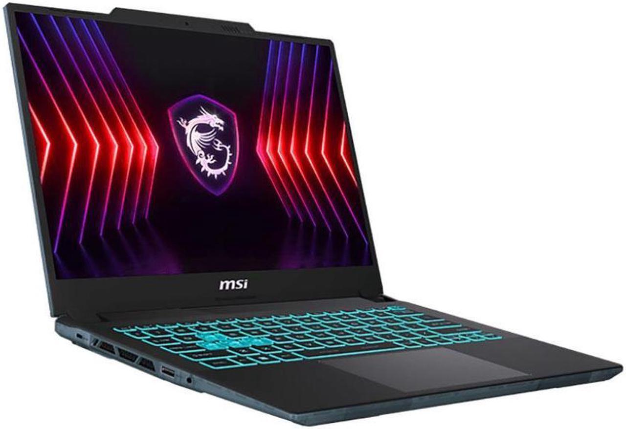 Alt view image 9 of 14 - MSI Cyborg 14 A13V Cyborg 14 A13VE-092US 14" Gaming Notebook - Full HD Plus - Intel Core i7 13th Gen i7-13620H - 32 GB - 1 TB SSD - Translucent Black - Intel Chip - 1920 x 1200 - Windows 11 Pro -
