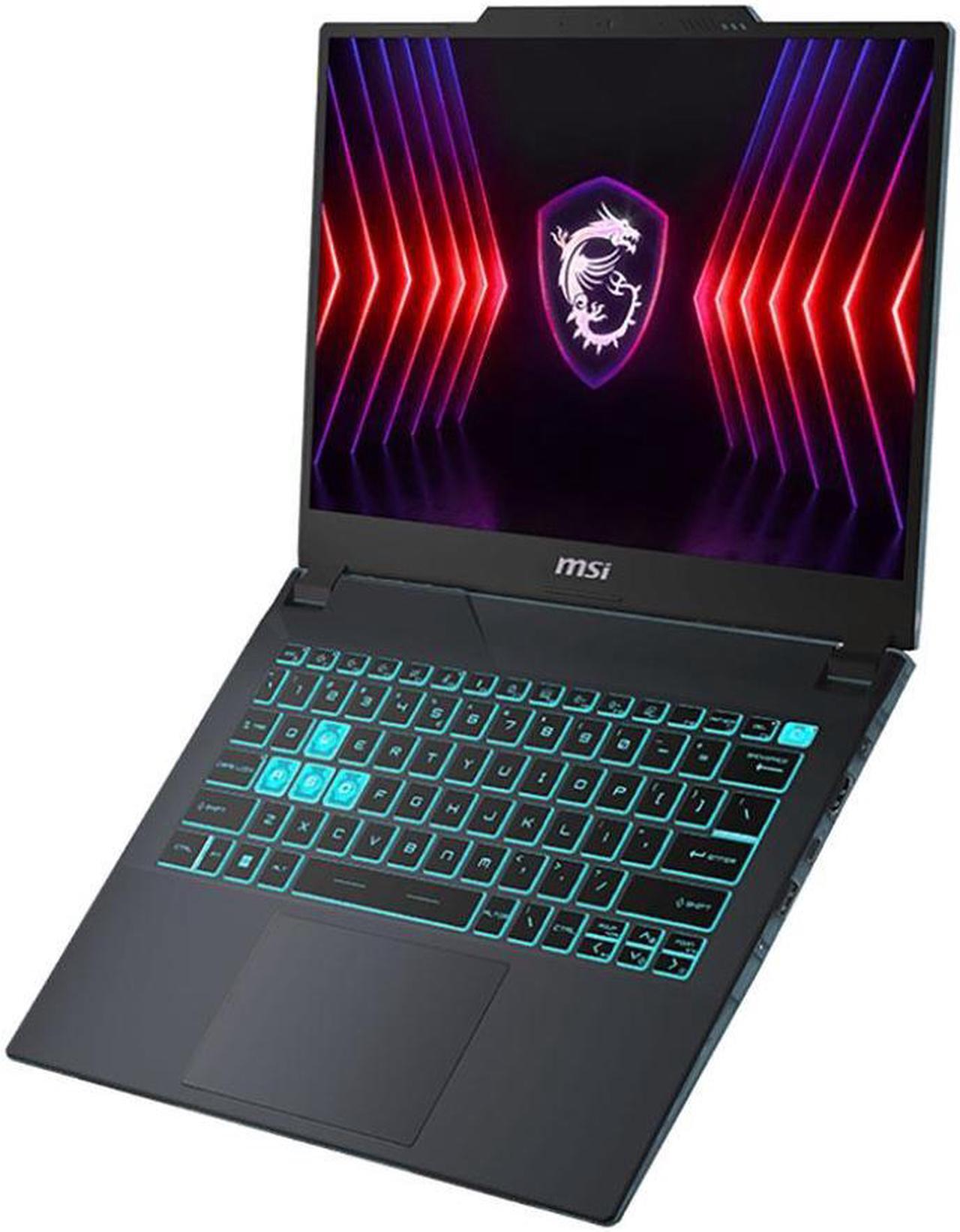Alt view image 9 of 13 - MSI Cyborg 14 A13U Cyborg 14 A13UDX-094US 14" Gaming Notebook - Full HD Plus - Intel Core i5 13th Gen i5-13420H - 16 GB - 512 GB SSD - Core Black - Intel Chip - 1920 x 1200 - Windows 11 Pro - NVI