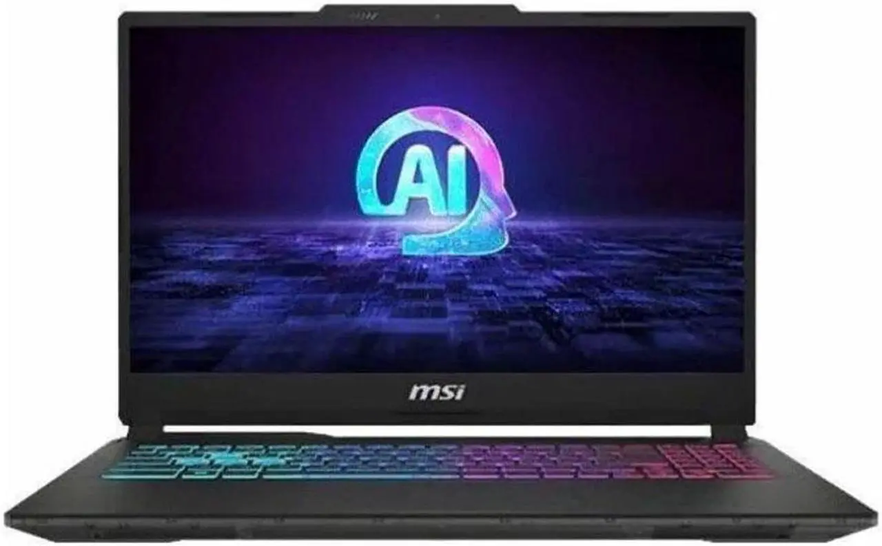 Alt view image 9 of 16 - MSI Cyborg 15 AI A1V Cyborg 15 AI A1VFK-099US 15.6" Gaming Notebook - Full HD - Intel Core Ultra 7 155H - 32 GB - 1 TB SSD - Core Black - Intel Chip - 1920 x 1080 - Windows 11 Pro - NVIDIA GeForc