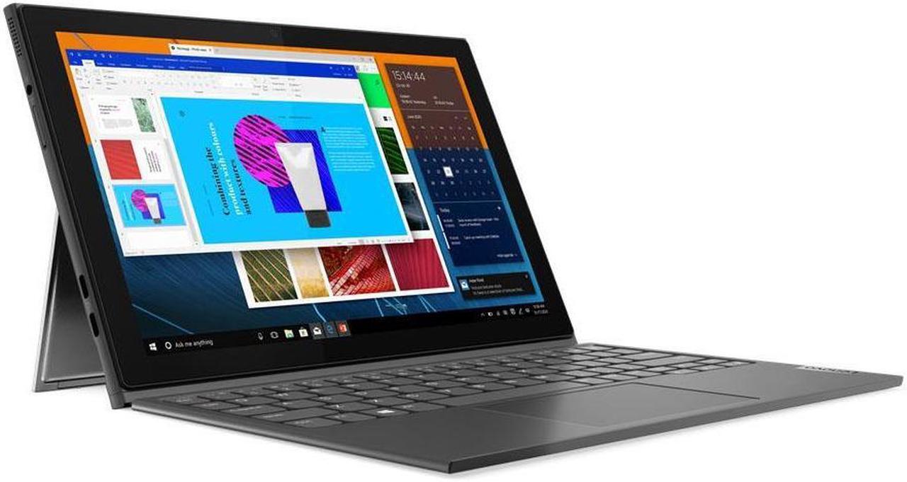Alt view image 14 of 20 - Lenovo IdeaPad Duet 3 10IGL5 Intel Celeron N4020 4GB Memory 64 GB eMMC Intel UHD Graphics 600 10.3" Touchscreen 1920 x 1200 Detachable 2-in-1 Laptop Windows 10 Pro 64-bit 82AT006HUS
