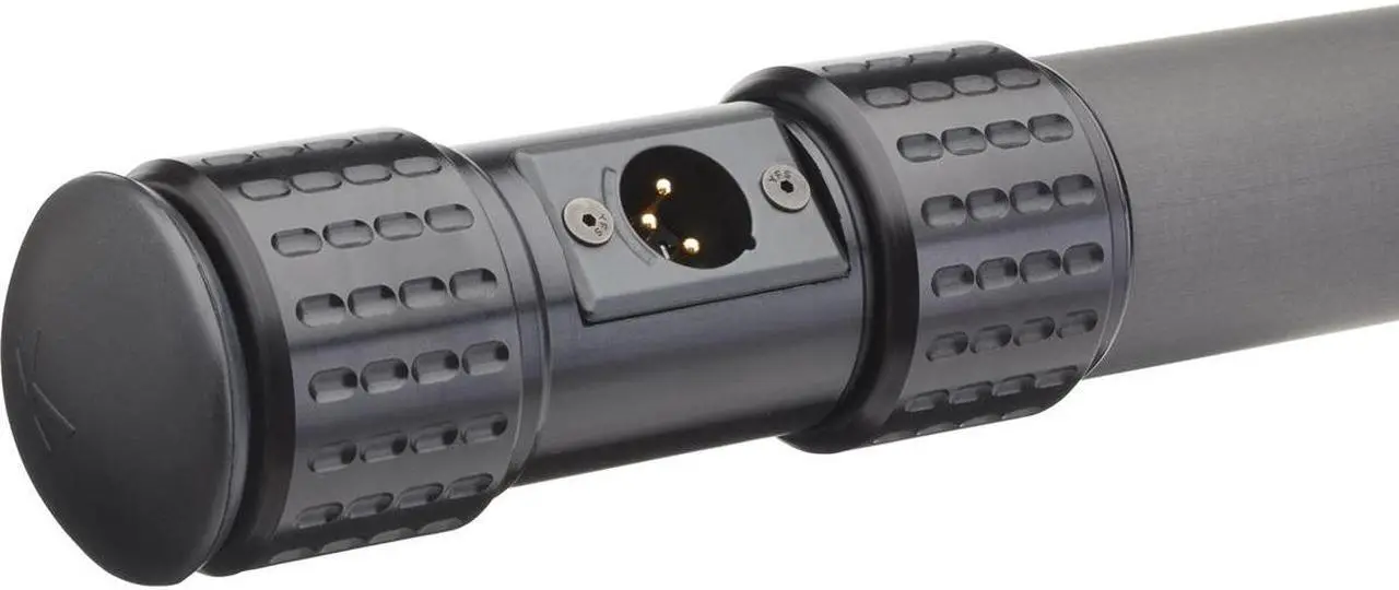Alt view image 5 of 5 - K-Tek KP12CCR 12' KlassicPro Graphite Boompole with XLR Coiled Cable & Side Exit
