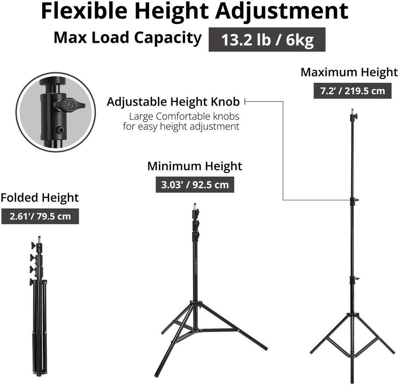 Alt view image 7 of 7 - Westcott 2340 43" Apollo Orb Speedlite Kit Fiberglass Frame w/Light Stand 7.2'