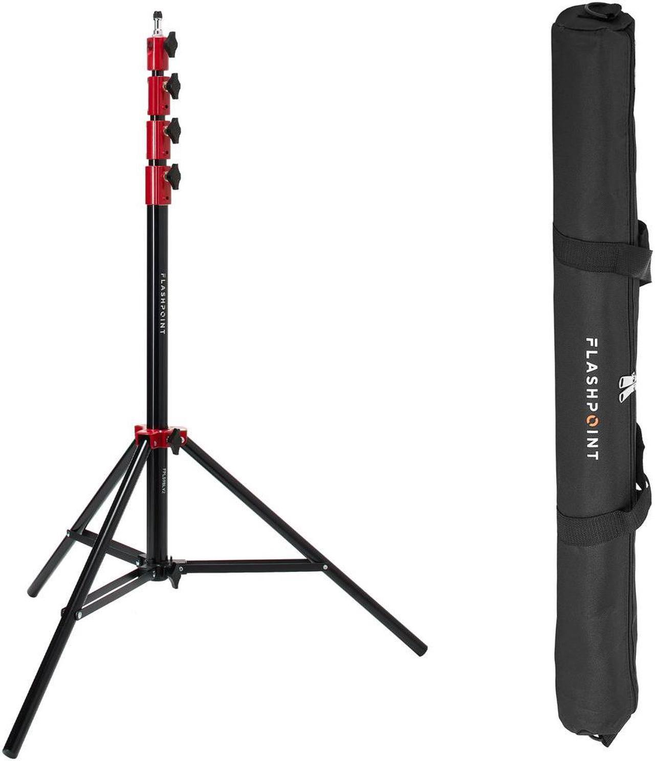 Alt view image 2 of 6 - Westcott FJ400/200 2-Light Portable Portrait Flash Kit, w/Light Stands, Red/9.5'