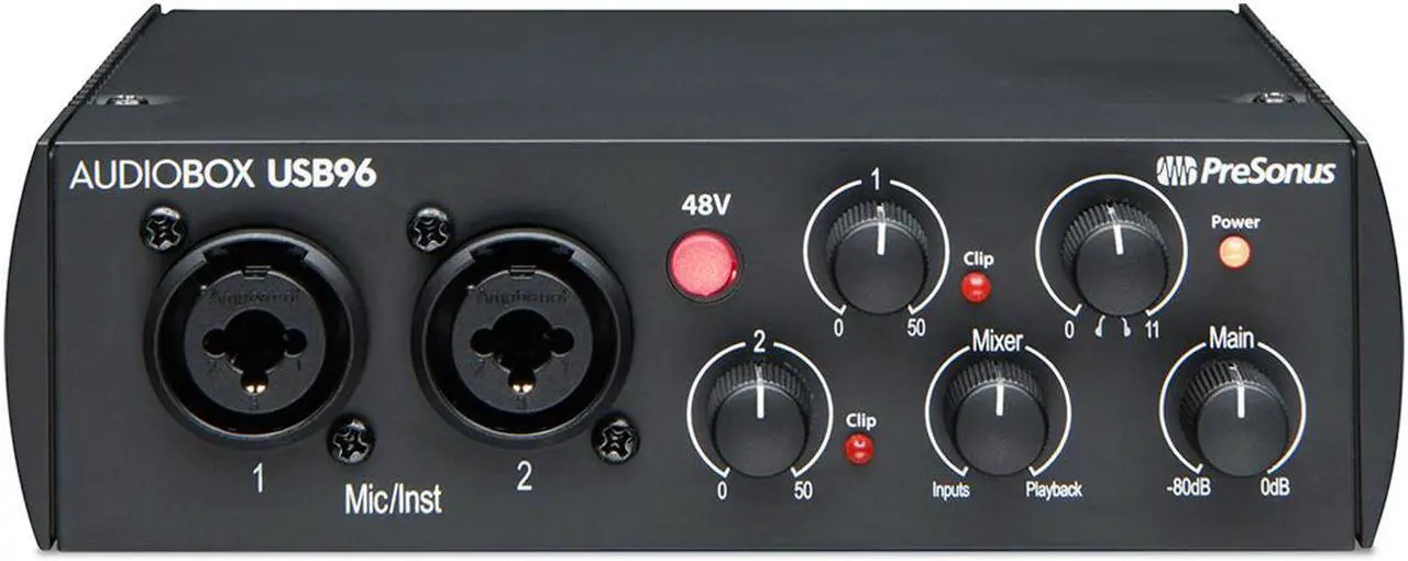 Alt view image 9 of 14 - PreSonus AudioBox USB 96 Complete Hardware/Software Recording Bundle