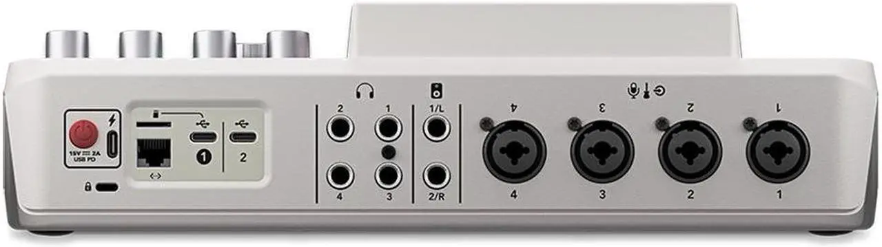 Alt view image 9 of 10 - RODE Microphone RØDECaster Pro II All-in-One Production Solution for Podcasting, Streaming, Music Production and Content Creation (White)