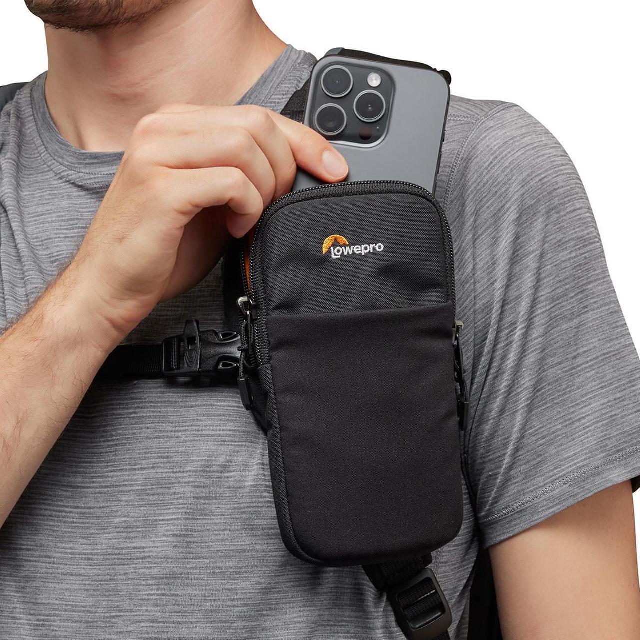Alt view image 4 of 7 - Lowepro ProTactic CS Phone Pouch III, Black #LP37485