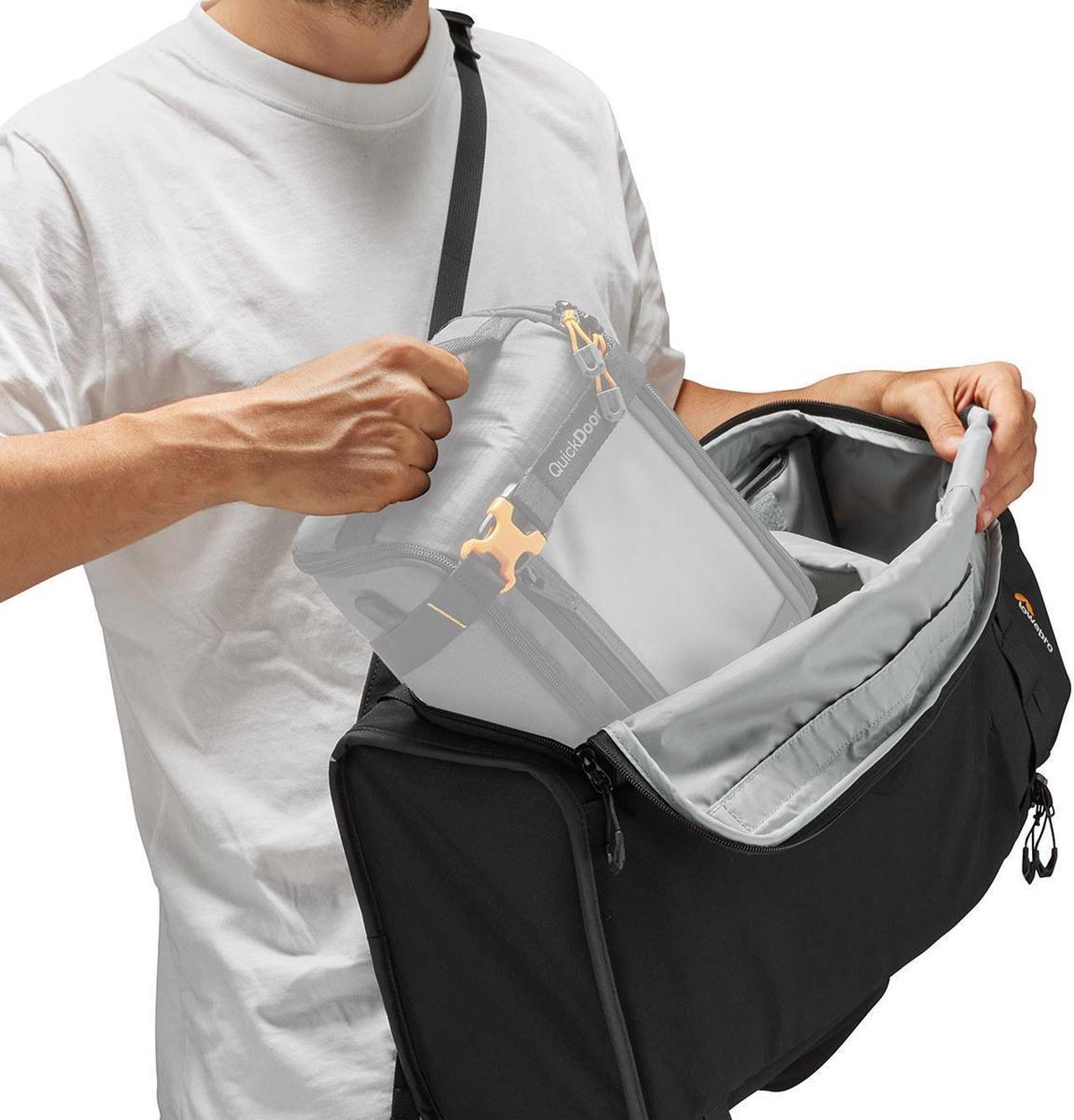 Alt view image 7 of 7 - Lowepro ProTactic Lite BP 250 AW III 30L Backpack, Black #LP37491