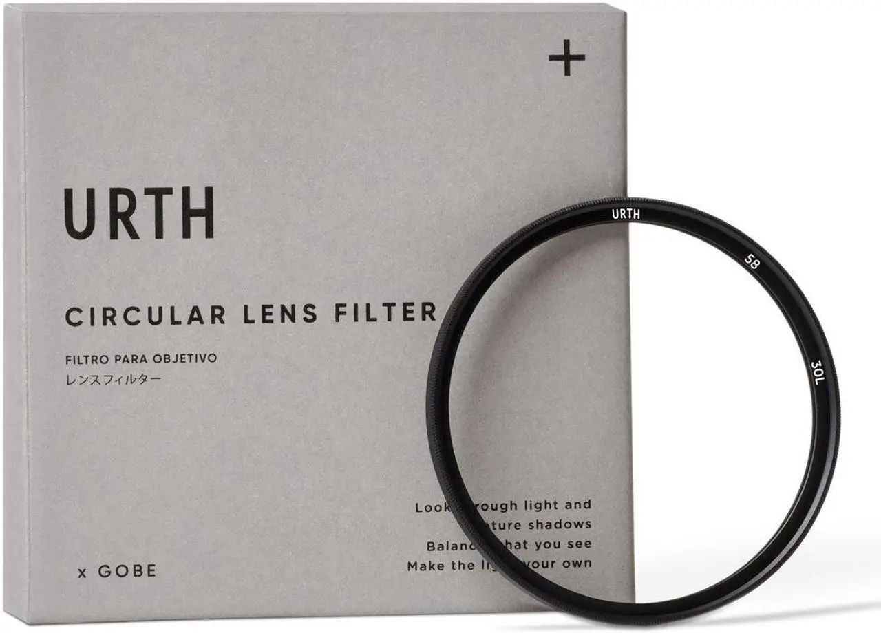 Alt view image 9 of 14 - Urth 58mm UV Lens Filter (Plus+) Ultra-Slim 30-Layer Nano-Coated UUVPL58