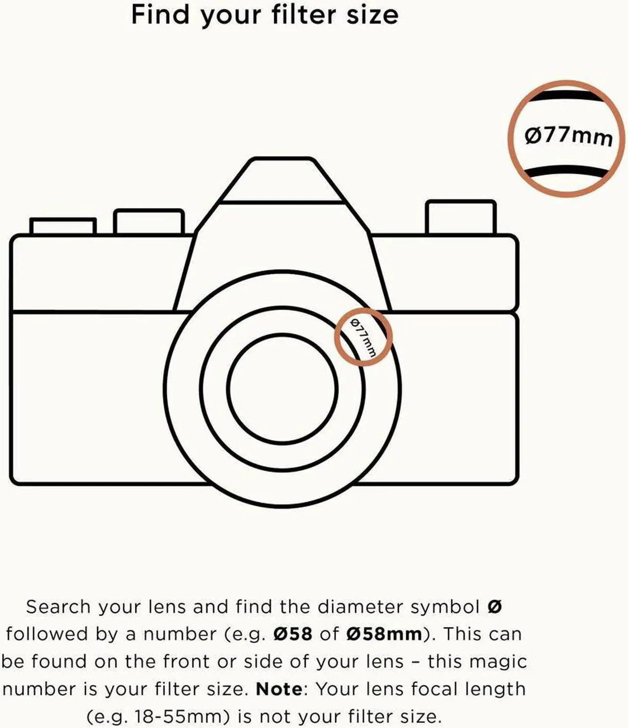 Alt view image 14 of 14 - Urth 58mm UV Lens Filter (Plus+) Ultra-Slim 30-Layer Nano-Coated UUVPL58