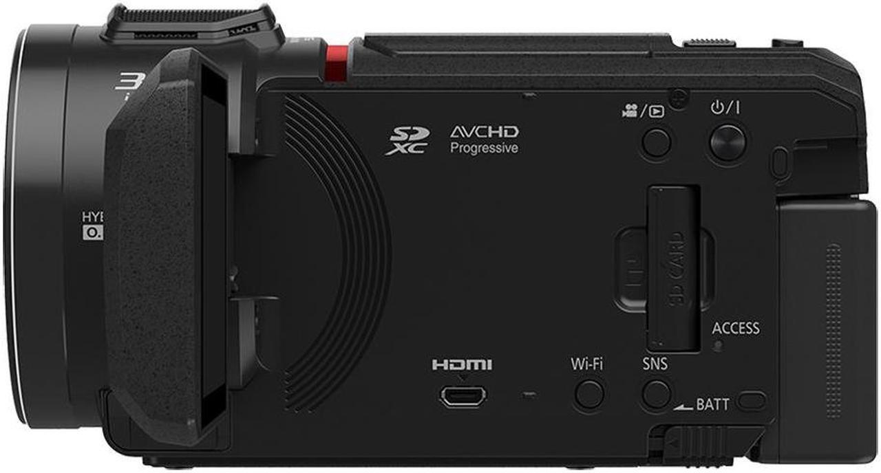 Alt view image 6 of 14 - Panasonic HC-VX3 4K UHD Camcorder #HC-VX3K