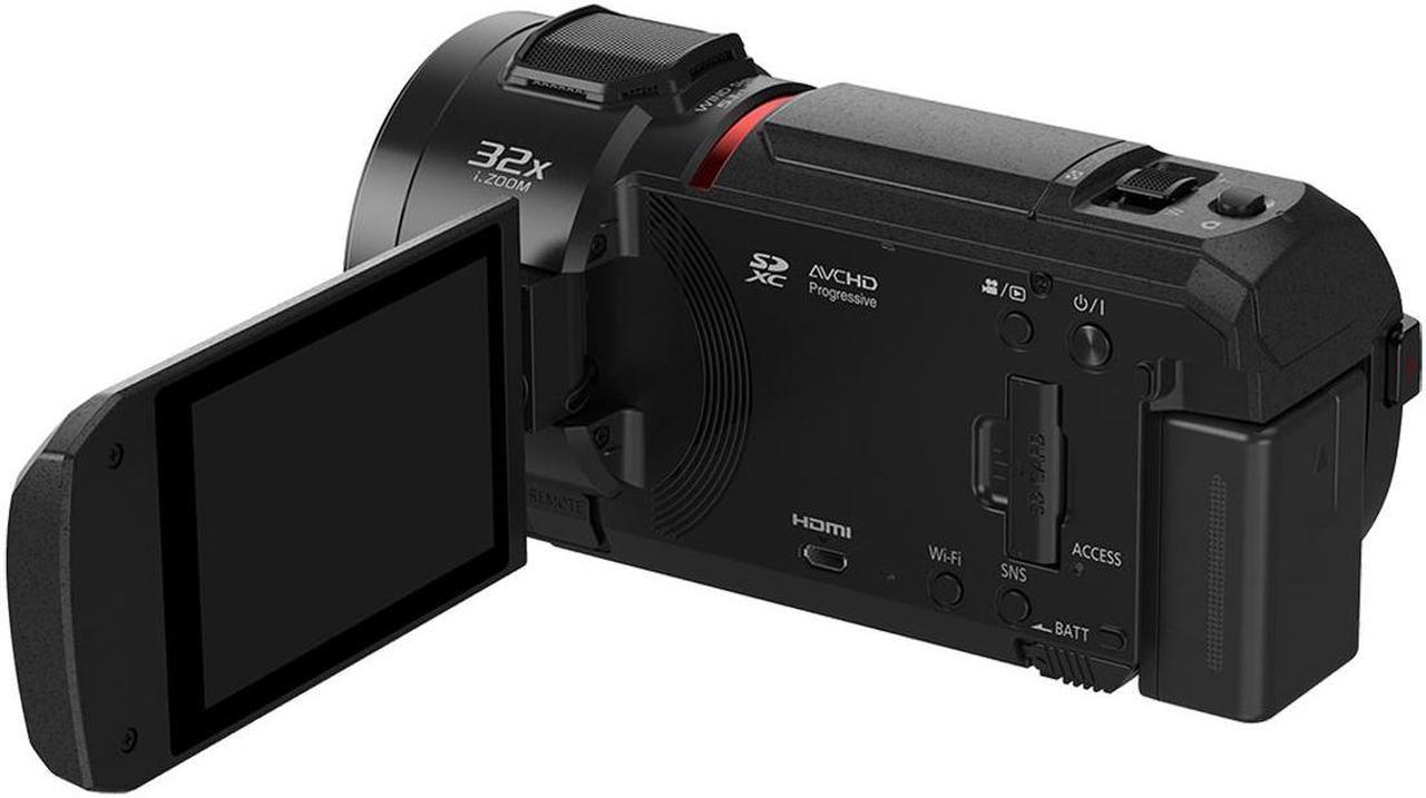 Alt view image 7 of 14 - Panasonic HC-VX3 4K UHD Camcorder #HC-VX3K