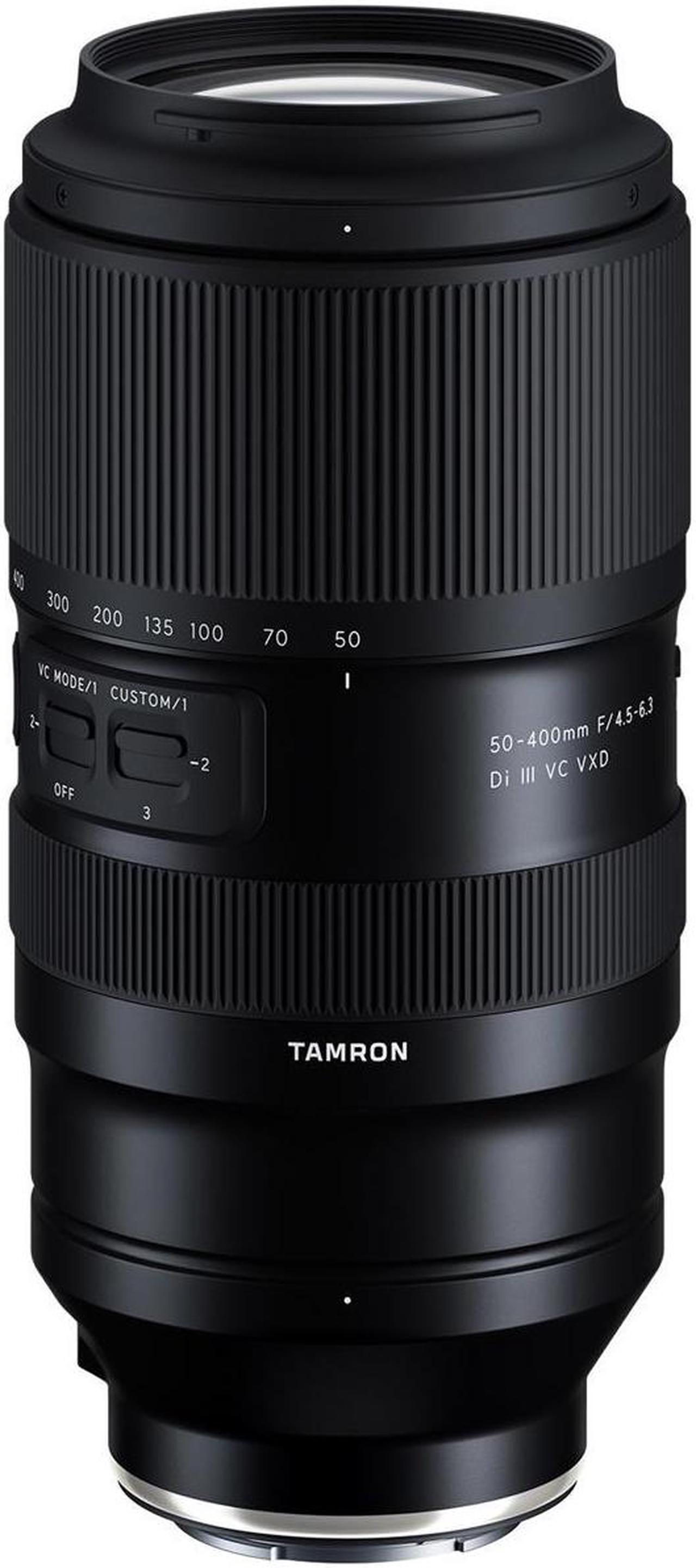 Alt view image 2 of 7 - Tamron 50-400mm f/4.5-6.3 Di III VC VXD Lens for Sony E with Accessories Kit