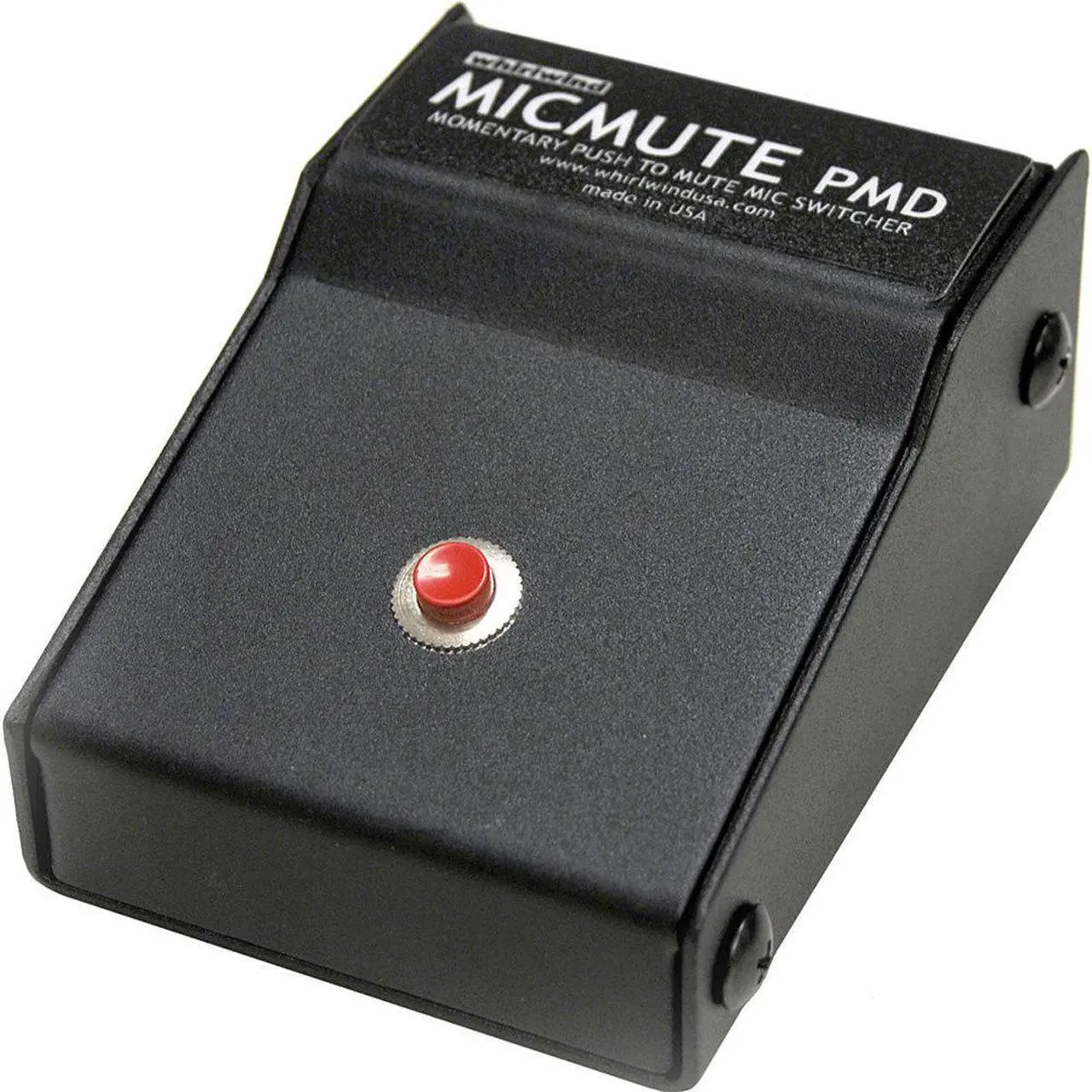 Main image of Whirlwind Micmute Push-Mute Desktop Momentary Off Mic Switch with XLR I/O Jack