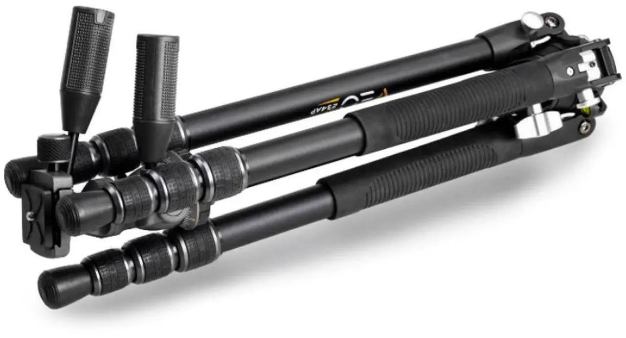 Alt view image 4 of 5 - Vanguard VEO 3T+ 234AP 4-Section Aluminum Travel Tripod with Pan Head, Black