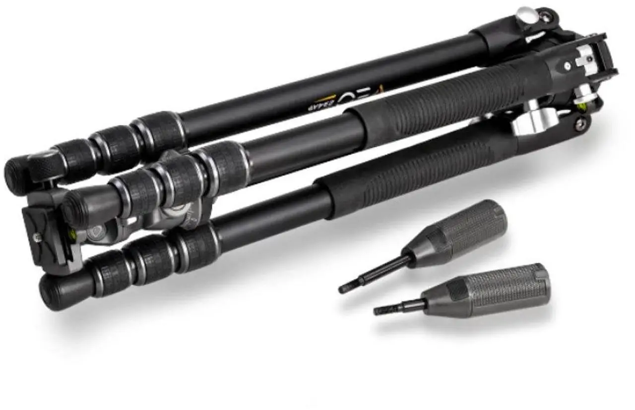 Alt view image 5 of 5 - Vanguard VEO 3T+ 234AP 4-Section Aluminum Travel Tripod with Pan Head, Black