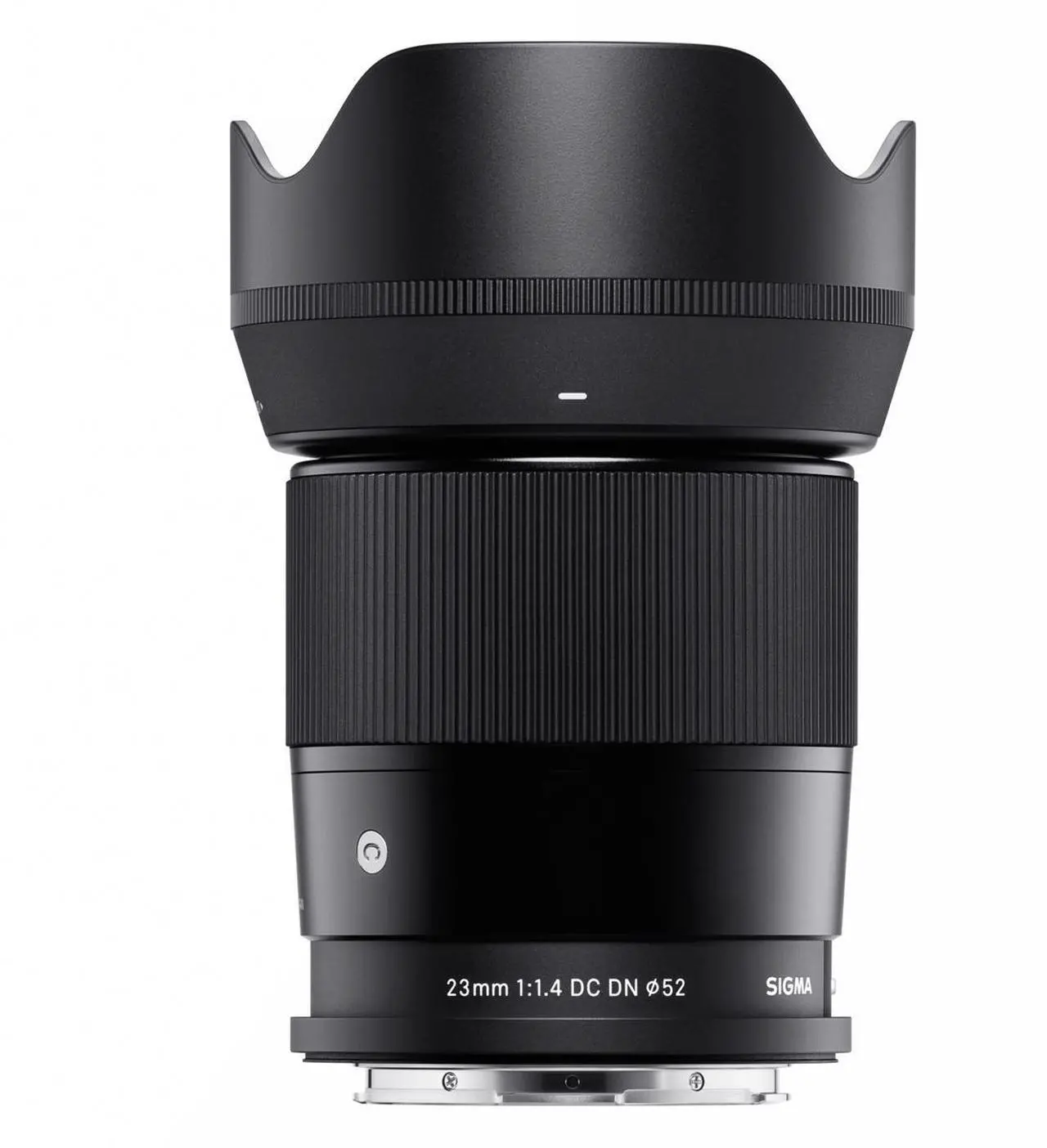 Alt view image 2 of 7 - Sigma 23mm f/1.4 DC DN Contemporary Lens for L Mount Bundle with 52mm Filter Kit, Lens Pouch, Lens Cleaner, Cleaning Kit, Lens Cap Tether